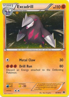 Excadrill (Cosmos Holo), Blister Exclusives