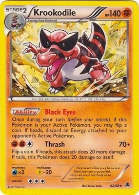 Krookodile (BW Emerging Powers), Deck Exclusives