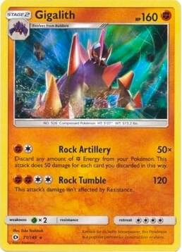 Gigalith (Cosmos Holo), Blister Exclusives