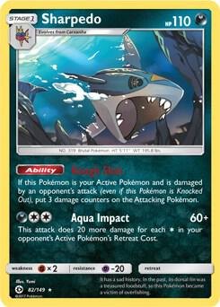 Sharpedo (Cosmos Holo), Blister Exclusives