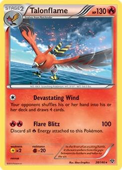 Talonflame (Cosmos Holo), Blister Exclusives