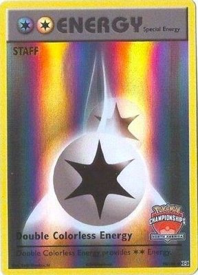 Double Colorless Energy (North America Championships) [Staff], League & Championship Cards