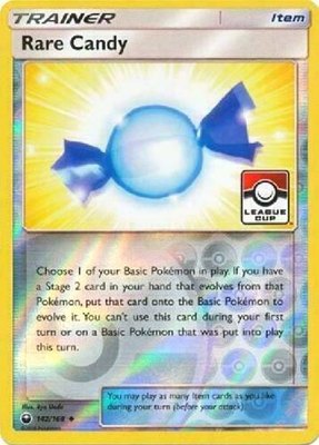 Rare Candy (League Cup), League & Championship Cards