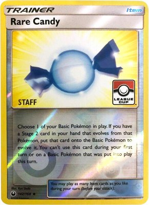 Rare Candy (League Cup) [Staff], League & Championship Cards