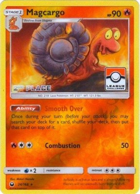 Magcargo (League Challenge) [2nd Place], League & Championship Cards