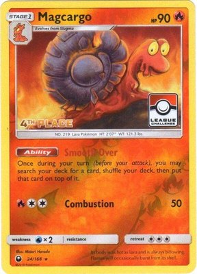 Magcargo (League Challenge) [4th Place], League & Championship Cards
