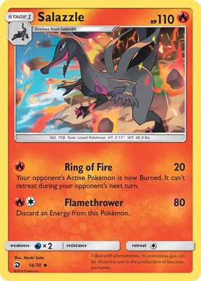 Salazzle, Dragon Majesty