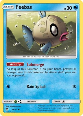 Feebas, Dragon Majesty