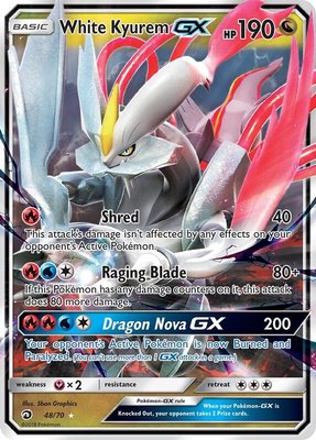 White Kyurem GX, Dragon Majesty