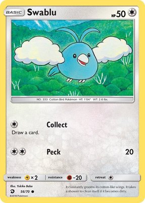 Swablu (56), Dragon Majesty