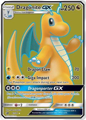 Dragonite GX (Full Art), Dragon Majesty