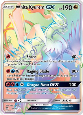 White Kyurem GX (Secret), Dragon Majesty