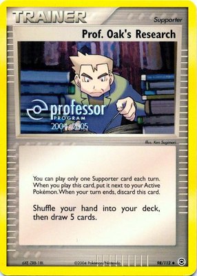 Prof. Oak's Research (2004-2005), Professor Program Promos