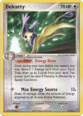 Delcatty (EX Power Keepers), Deck Exclusives