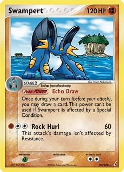 Swampert (EX Crystal Guardians), Deck Exclusives