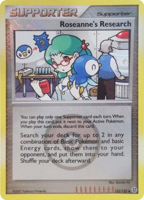 Roseanne's Research (League Promo), League & Championship Cards