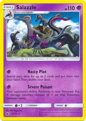 Salazzle (SM Crimson Invasion), Deck Exclusives