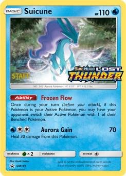 Suicune (Prerelease) [Staff], SM Promos