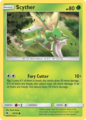 Scyther, SM - Lost Thunder