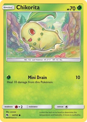 Chikorita (6), SM - Lost Thunder