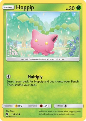 Hoppip (11), SM - Lost Thunder