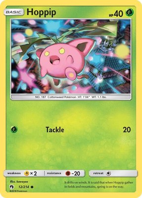 Hoppip (12), SM - Lost Thunder