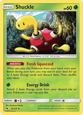 Shuckle, SM - Lost Thunder