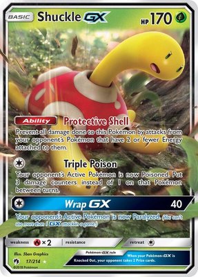Shuckle GX, SM - Lost Thunder