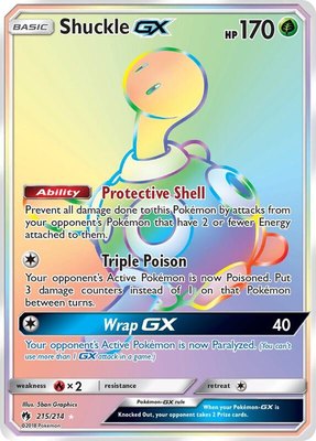 Shuckle GX (Secret), SM - Lost Thunder