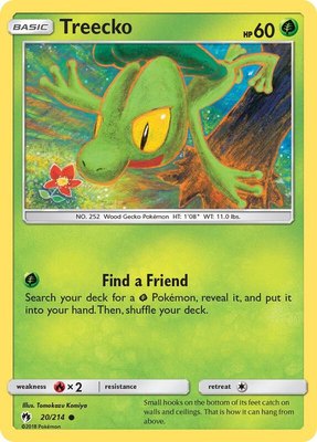 Treecko, SM - Lost Thunder