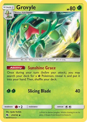 Grovyle, SM - Lost Thunder