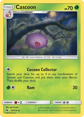 Cascoon, SM - Lost Thunder