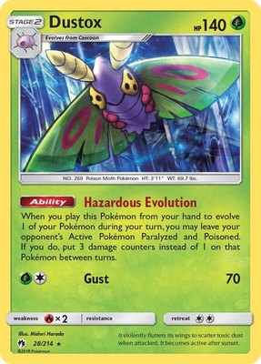 Dustox, SM - Lost Thunder