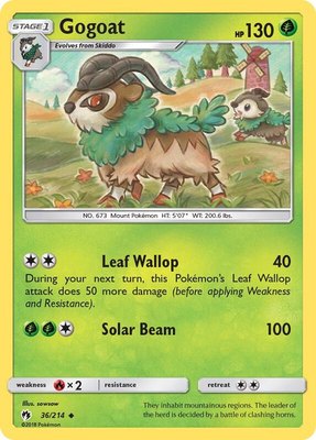 Gogoat, SM - Lost Thunder