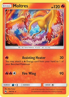 Moltres, SM - Lost Thunder