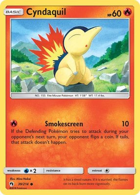 Cyndaquil (39), SM - Lost Thunder