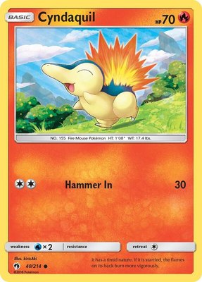 Cyndaquil (40), SM - Lost Thunder