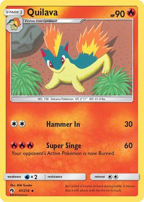 Quilava, SM - Lost Thunder
