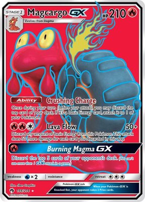 Magcargo GX (Full Art), SM - Lost Thunder