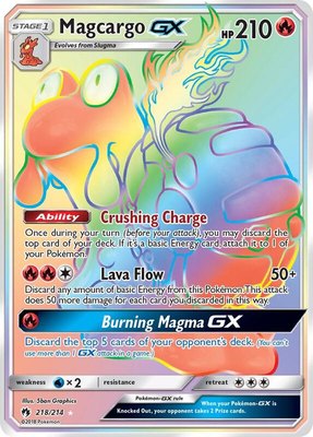 Magcargo GX (Secret), SM - Lost Thunder