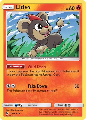 Litleo, SM - Lost Thunder