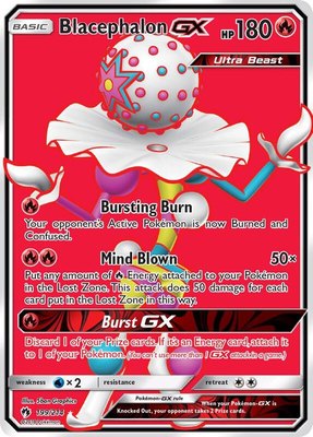 Blacephalon GX (Full Art), SM - Lost Thunder