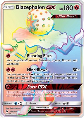 Blacephalon GX (Secret), SM - Lost Thunder
