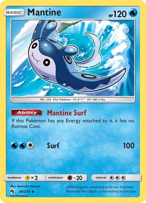 Mantine, SM - Lost Thunder