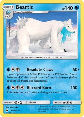 Beartic, SM - Lost Thunder