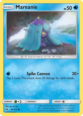 Mareanie (68), SM - Lost Thunder