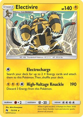 Electivire, SM - Lost Thunder
