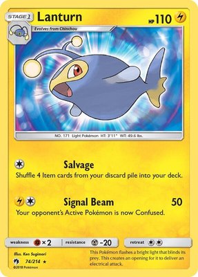Lanturn, SM - Lost Thunder