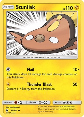 Stunfisk, SM - Lost Thunder