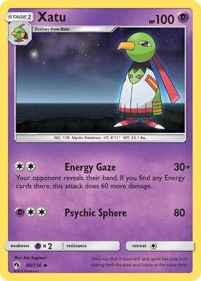 Xatu, SM - Lost Thunder